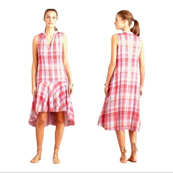 Anthropologie Maeve Pippa Swing Plaid Dress - Picture 1 of 6